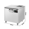 Polerka do sztućców - do 7000 szt./h - 600W - z lampą UV‑C - w zestawie 1 napełnienie granulatem