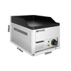 Płyta grillowa – elektryczna – gładka – 2,2 kW
