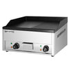 Płyta grillowa – elektryczna – gładka i ryflowana – powierzchnia grillowa: 600 x 335 mm – 4,4 kW