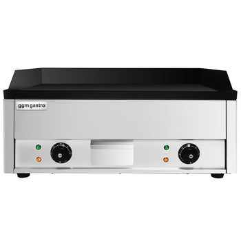 Elektryczna płyta grillowa – 4,4 kW – gładka – powierzchnia grillowania: 600 x 335 mm - Prime Gastro