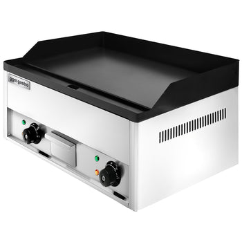Elektryczna płyta grillowa – 4,4 kW – gładka – powierzchnia grillowania: 600 x 335 mm - Prime Gastro