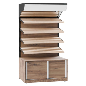 Półka na chleb - 1200 mm - 4 półki - Prime Gastro