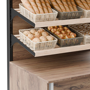 Półka na chleb - 1200 mm - 4 półki - Prime Gastro