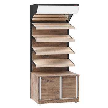 Półka na chleb - 900 mm - 4 półki - Prime Gastro