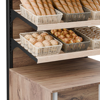 Półka na chleb - 900 mm - 4 półki - Prime Gastro