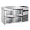 Direct Draw Beer Dispenser / Kegerator PREMIUM - 1550x700mm - 4 Drawers