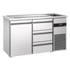 Direct Draw Beer Dispenser / Kegerator PREMIUM - 1550x700mm - 1 Solid Door & 3 Drawers