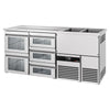 Direct Draw Beer Dispenser / Kegerator PREMIUM - 1950x700mm - 5 Drawers