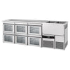 Direct Draw Beer Dispenser / Kegerator PREMIUM - 2500x700mm - 6 Drawers