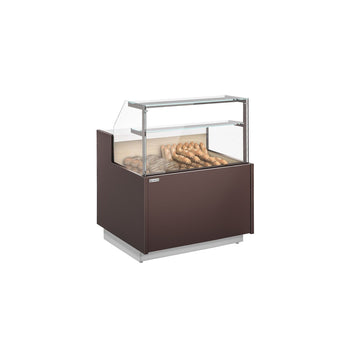 Witryna na chleb - 930 mm - drewniany panel przedni - Prime Gastro