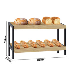 Półka na chleb - 700 mm - z 2 półkami
