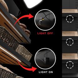 Półka na chleb – MADRID – 900 mm – z 3 półkami – czarny matowy