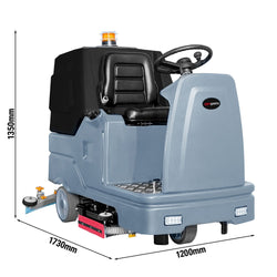 Automatyczna szorowarka z funkcją odsysania – wydajność 6000 m²/h