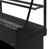 Lada na pieczywo TORONTO – 1800 mm – czarny panel przedni – z 1 półką
