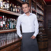 (6 szt.) KARLOWSKY | Zapaska bistro Basic – z kieszenią – antracytowa