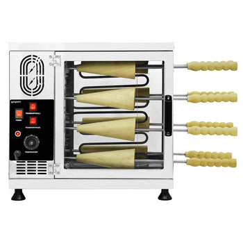 Maszyna do kołaczy węgierskich - włącznie z 16 szpiczastymi wałkami do pieczenia - Prime Gastro