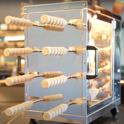 Maszyna do kołaczy węgierskich - włącznie z 16 szpiczastymi wałkami do pieczenia