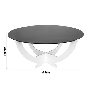 Stojak bufetowy Octopus - Ø 600 mm - Biały - Prime Gastro