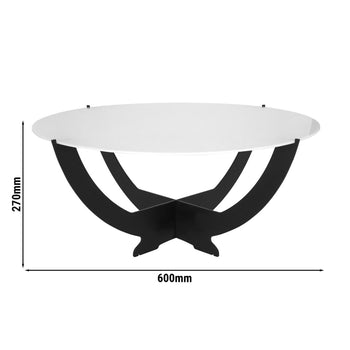 Stojak bufetowy Octopus - Ø 600 mm - Czarny - Prime Gastro