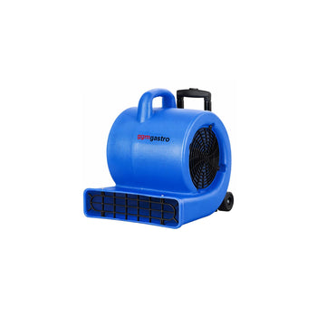 Bodentrockner - 3 Geschwindigkeiten - 850 Watt - Reichweite: 20m - 1350rpm - mit herausziehbarem Handgriff & Rollen