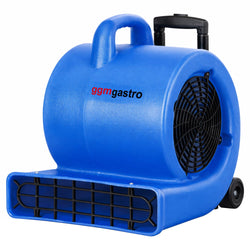 Bodentrockner - 3 Geschwindigkeiten - 850 Watt - Reichweite: 20m - 1350rpm - mit herausziehbarem Handgriff & Rollen