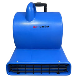 Bodentrockner - 3 Geschwindigkeiten - 850 Watt - Reichweite: 20m - 1350rpm - mit herausziehbarem Handgriff & Rollen