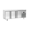 Bakery Counter Freezer PREMIUM PLUS - 2185x800mm - with 3 doors - capacity 635 litres