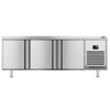 Bakery Counter Freezer PREMIUM PLUS - 2185x800mm - with 3 doors - capacity 635 litres