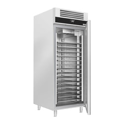 Szafa mroźnicza piekarnicza PREMIUM – stal nierdzewna – EN 600 x 400 – z 1 drzwiami
