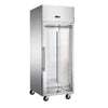 Bakery Freezer Stainless steel ECO - EN 600x800mm - 600L - Single Glass Door