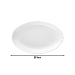 (2 sztuki) SELTMANN WEIDEN | Talerz boczny owalny głęboki - 235x150mm