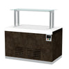 Refrigerated Buffet Display Counter PRAGUE - 1400mm - with Refrigerated Frost Top - on Castors