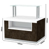 Refrigerated Buffet Display Counter PRAGUE - 1400mm - with Refrigerated Frost Top - on Castors
