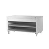 Szafka robocza KOPENHAGA – stal nierdzewna – 1560 mm