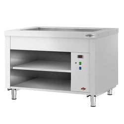 Bufet chłodniczy KOPENHAGA - 1240mm - z bemarem - dla 3x GN 1/1