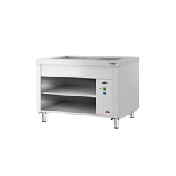 Bufet chłodniczy KOPENHAGA - 1240mm - z bemarem - dla 3x GN 1/1