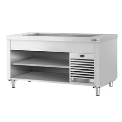 Bufet chłodniczy KOPENHAGA - 1560mm - z wanną chłodniczą - dla 4x GN 1/1