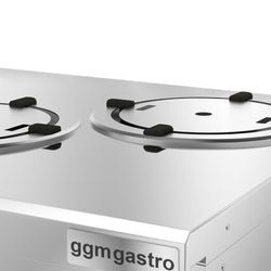 Dystrybutor talerzy KOPENHAGEN - podgrzewany - 400W - 910x700x850mm - maks. Ø280mm - 120 talerzy - stal nierdzewna