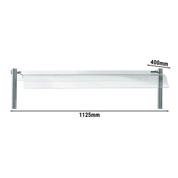 Szklana osłona - 1120 mm - Prime Gastro