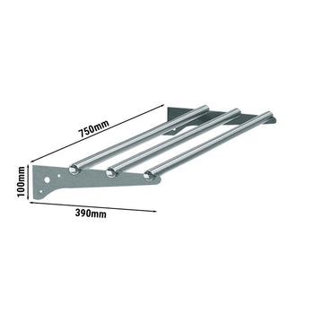 Prowadnica do tac - 750 mm - Prime Gastro
