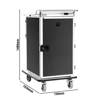 Wózek bankietowy - 12x GN 2/1 - Prime Gastro