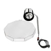 Lampa grzewcza bufetowa na podczerwień – okrągła – 250 W – srebrna