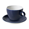 (6 pcs) BART | Cappuccino Cup Colour Cafe - 230ml - Blue