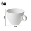 (6 pcs) BART | Cappuccino Cup Bart - 230ml - Ivory