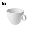 (6 szt.) BART - Filiżanka do cappuccino [Bart] - 23,0cl - Elfenbeinowy - Porcelana - sztaplowana