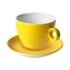 (6 szt.) Spodek do cappuccino BART COLOUR CAFE – Ø 155 mm – żółty