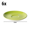 (6 szt.) Spodek do cappuccino BART COLOUR CAFE – Ø 155 mm – limonkowy