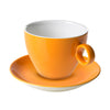 (6 szt.) Spodek do cappuccino BART COLOUR CAFE – Ø 155 mm – pomarańczowy