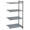 CAMBRO | Camshelving® - Basics Plus - regał nadstawny - 870 mm - z 4 półkami szczelinowymi