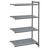 CAMBRO | Camshelving® - Basics Plus - Regał nadstawny - 1023 mm - z 4 półkami z otworami